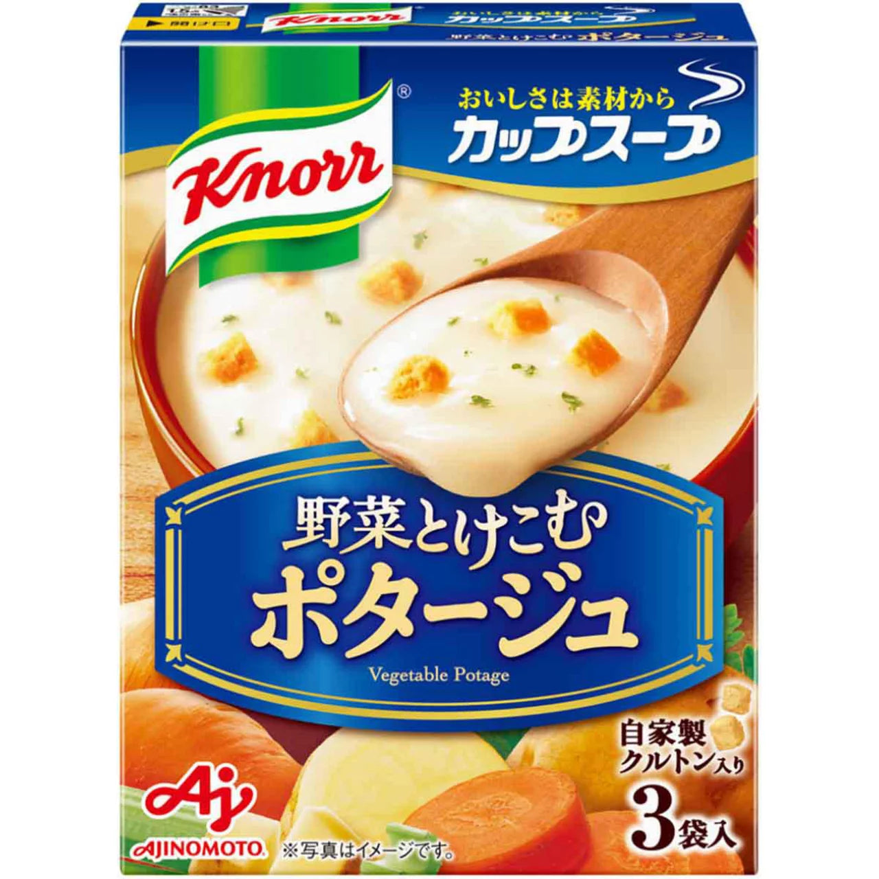 Ajinomoto Knorr Cup Soup (10 flavors, 3 packs)