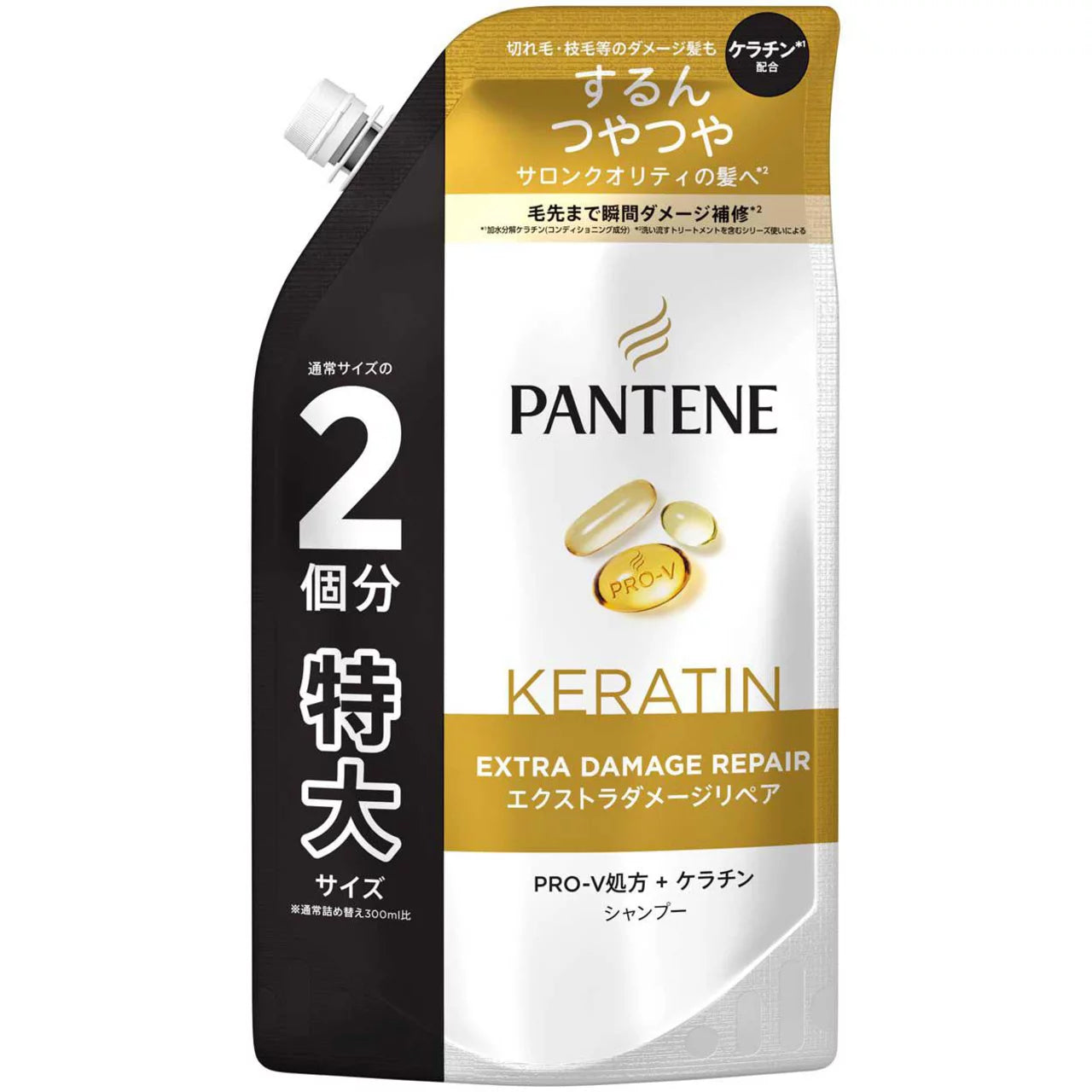 Pantene Extra Damage Repair Shampoo & Conditioner Refill (600ml)
