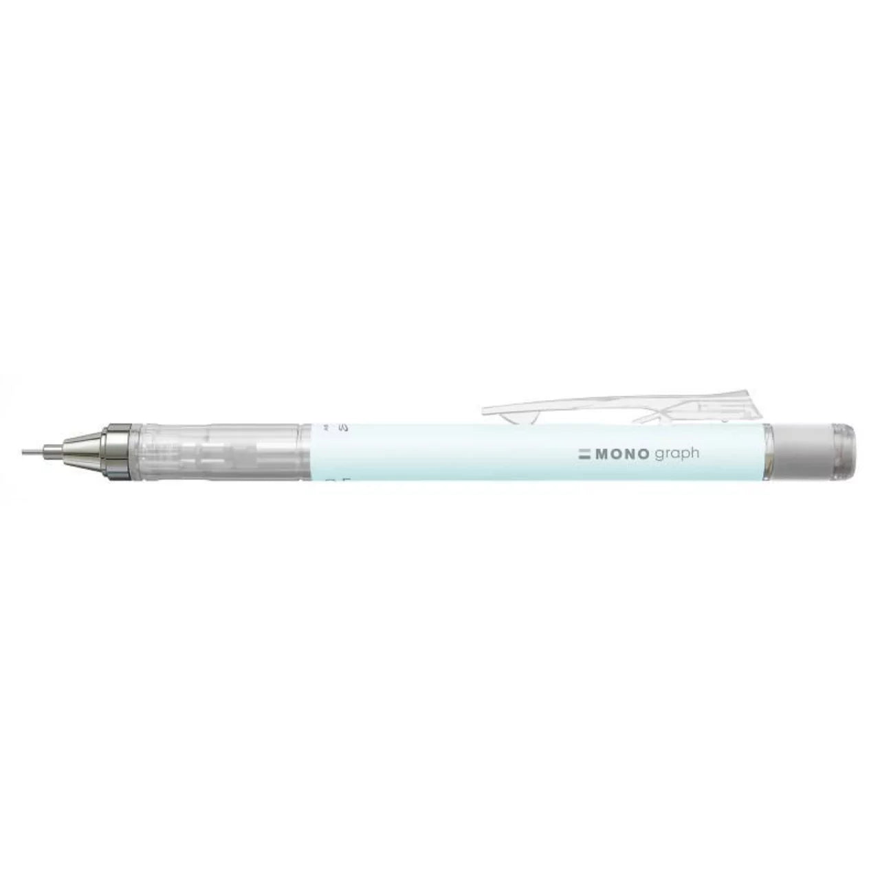 Tombow MONO Graph Mechanical Pencil – Ice Blue, DPA−136A 0.5mm