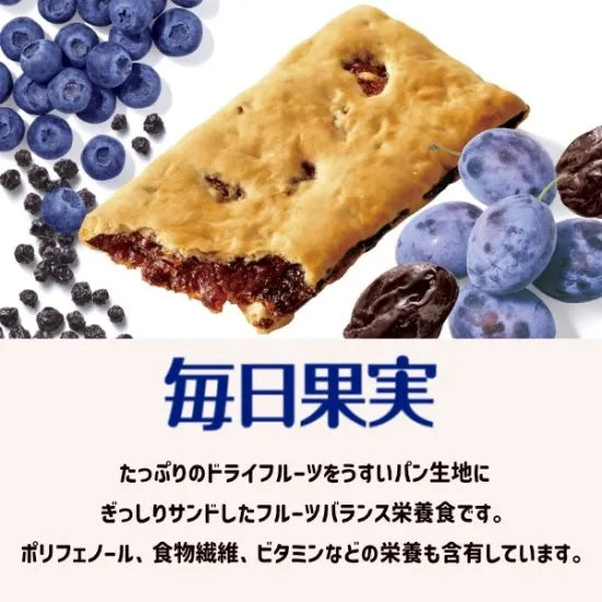 Ezaki Glico Mainichi Kajitsu – Prune & Blueberry (6 Pieces)