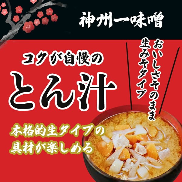 Shinshuichi Miso Tonjiru – Rich Pork Miso Soup (3 servings)
