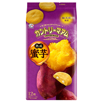 Fujiya Country Ma’am Cookies – Aged Sweet Potato (12 Pieces)