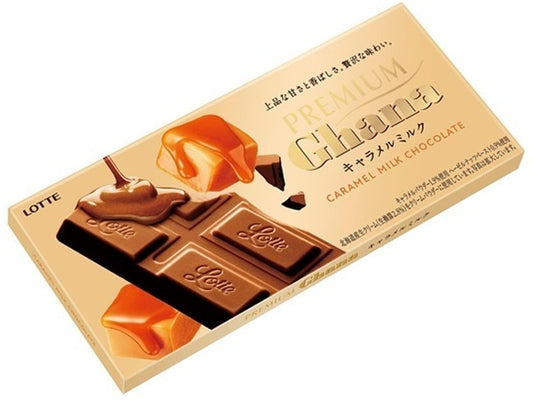 Lotte Premium Ghana Caramel Milk 70g