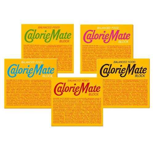 Otsuka Calorie Mate Balanced Food Blocks – 4 Bars