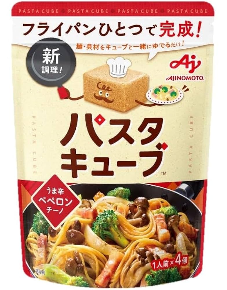 Ajinomoto Pasta Cube (4 Cubes) – Assorted Flavors