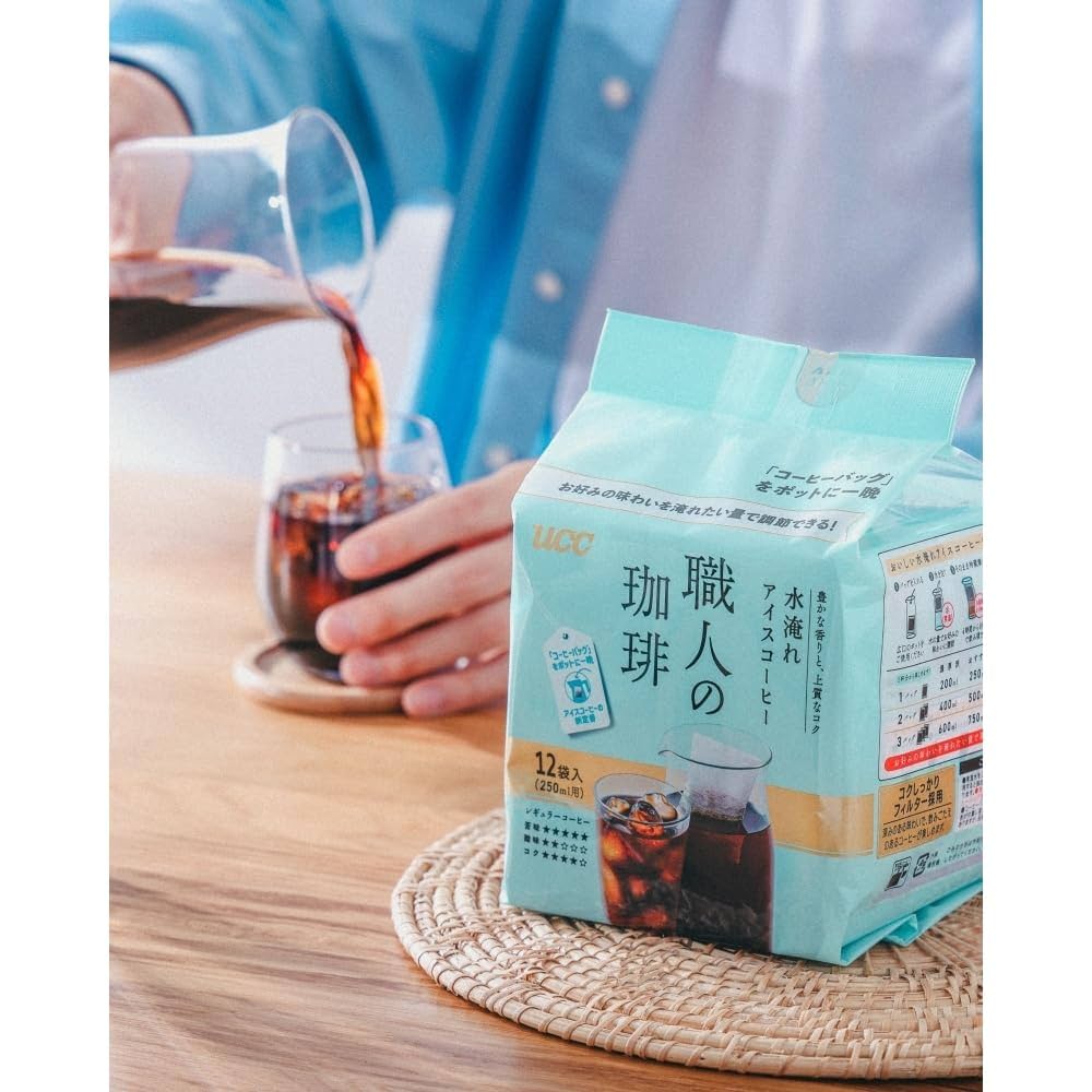 UCC Ueshima Coffee Shokunin Coffee Cold Brew Coffee Bags (12 bags)