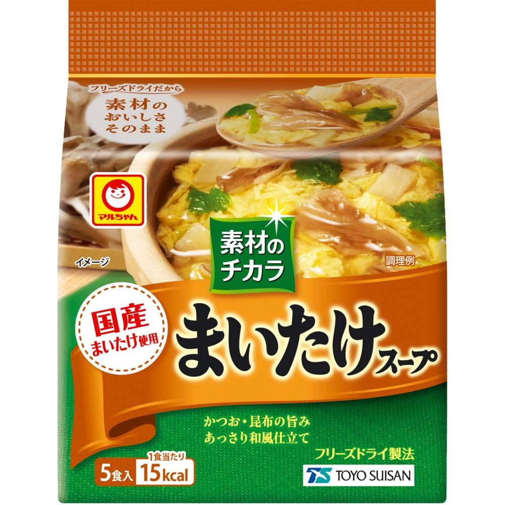 Maruchan Sozai no Chikara Soup (5 servings, 4 flavors)