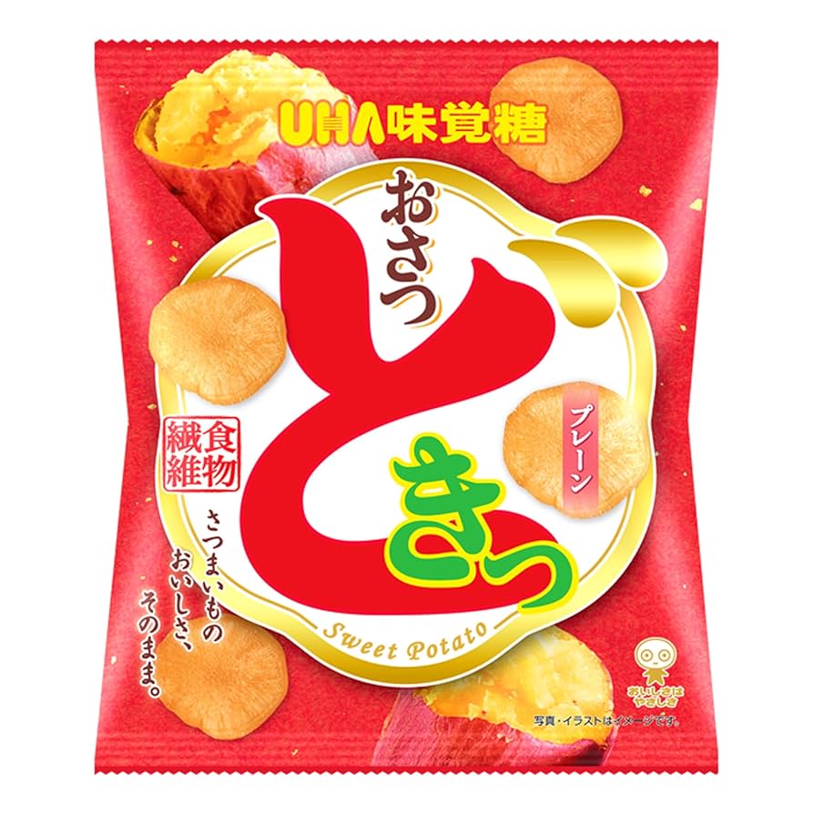 UHA Osatsu Doki Sweet Potato Chips (65g)
