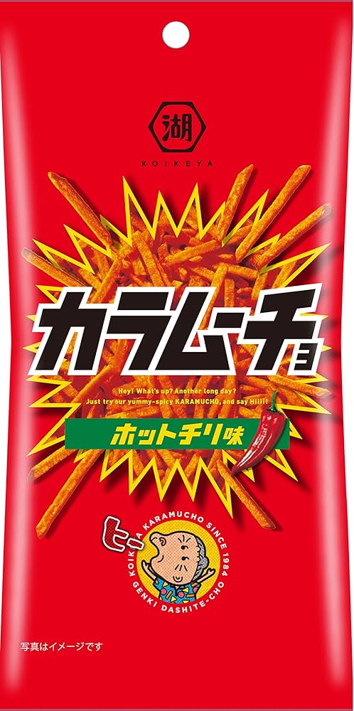 Koikeya Slim Bag Stick Karamucho Hot Chili Flavor (34g)
