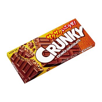 Lotte Crunky Chocolate Bar
