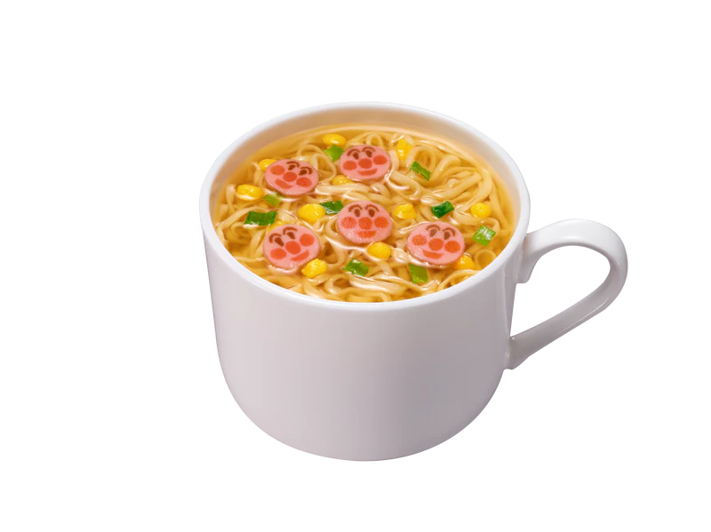 Nissin Anpanman Ramen – Light Soy Sauce Flavor (30g × 3)