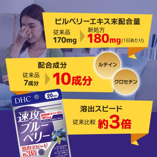 DHC Fast-Acting Blueberry (20-day supply)