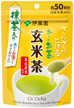Ito En Oi Ocha Instant Genmaicha with Matcha (40g)