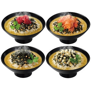 Nagatanien Dashi Chazuke Assortment (8 bags, 4 flavors)