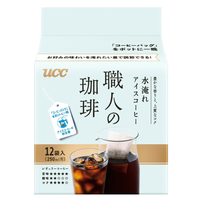 UCC Ueshima Coffee Shokunin Coffee Cold Brew Coffee Bags (12 bags)