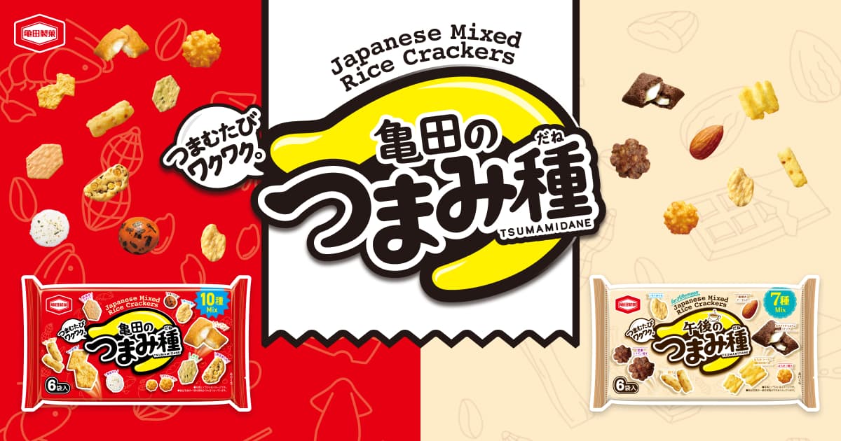 Kameda Seika Kameda no Tsumami Mix (6 bags)