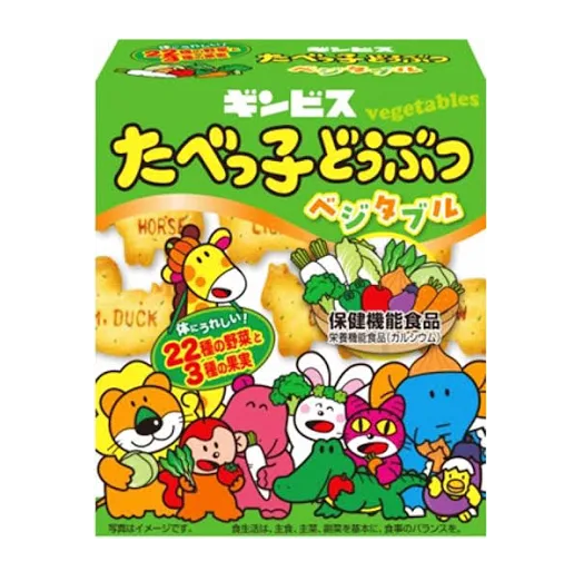 Ginbis Tabekko Animal Vegetable Flavor 55g