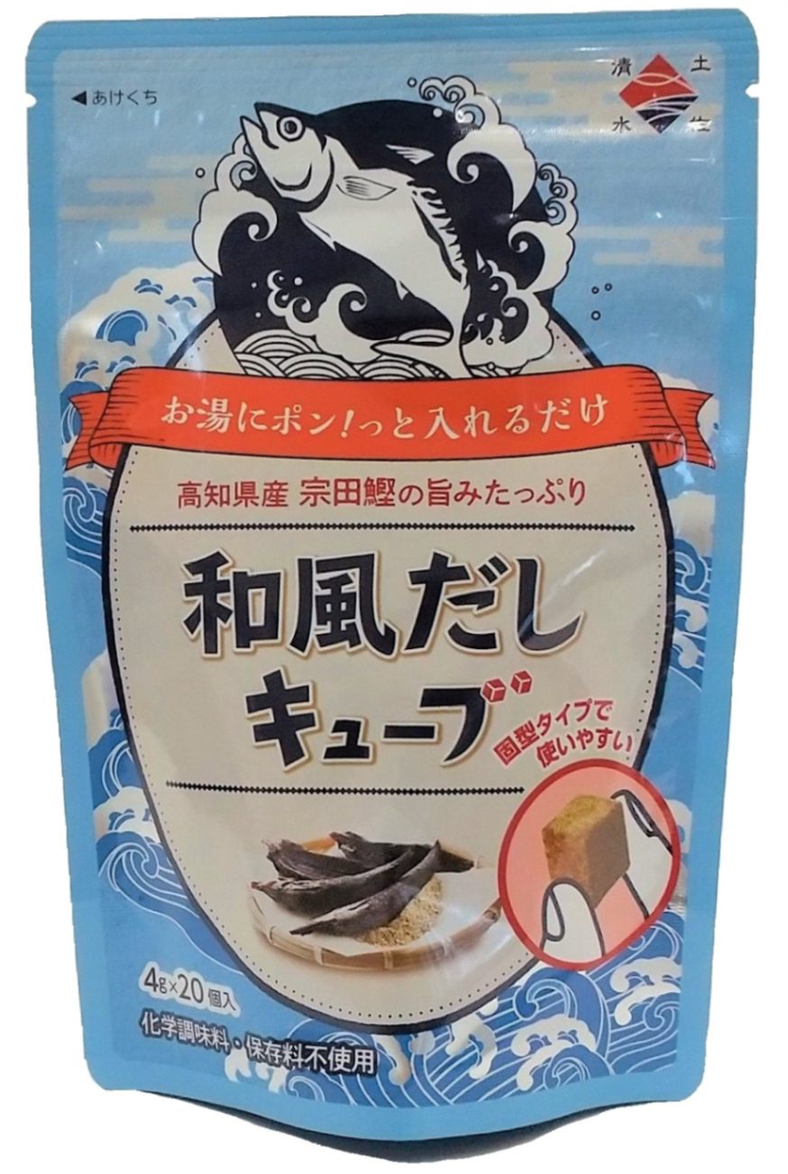 Tosa Shimizu Foods Japanese Dashi Cubes (4g × 20 Pieces)