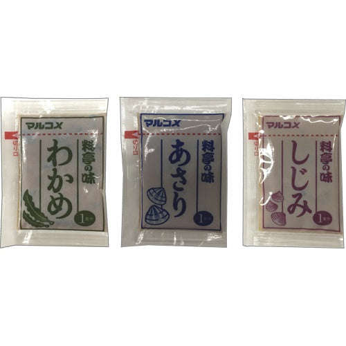 Marukome Instant Miso Soup "Ryotei no Aji" Value Pack (21 servings)