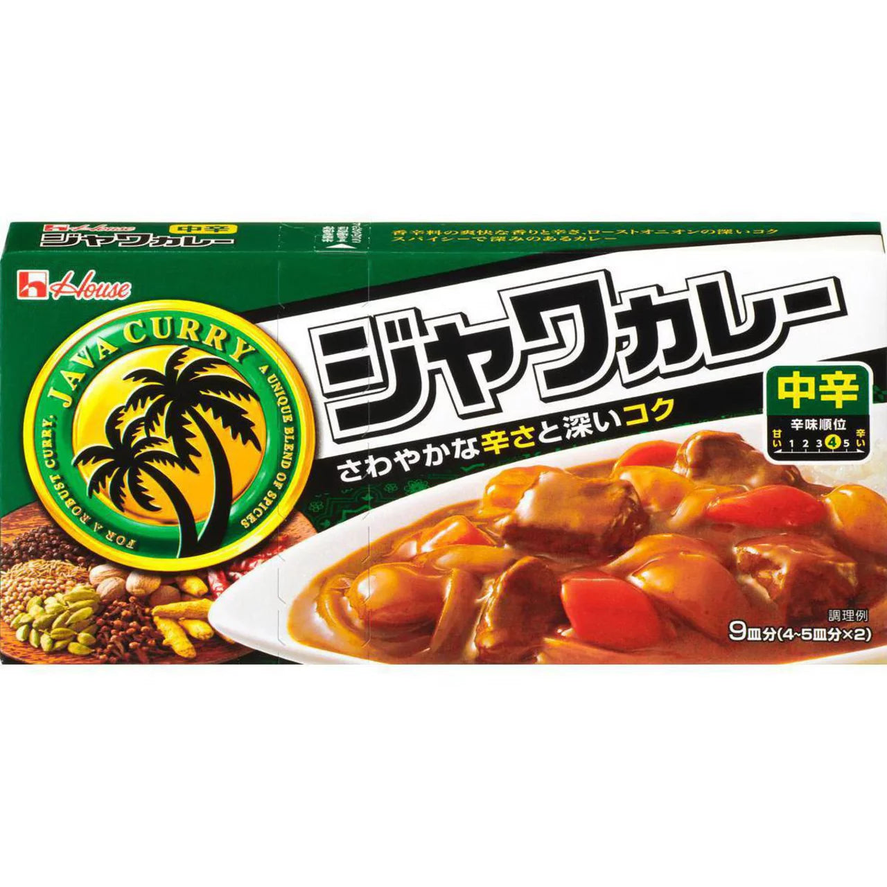 House Foods Java Curry Roux 185g – 9 Servings