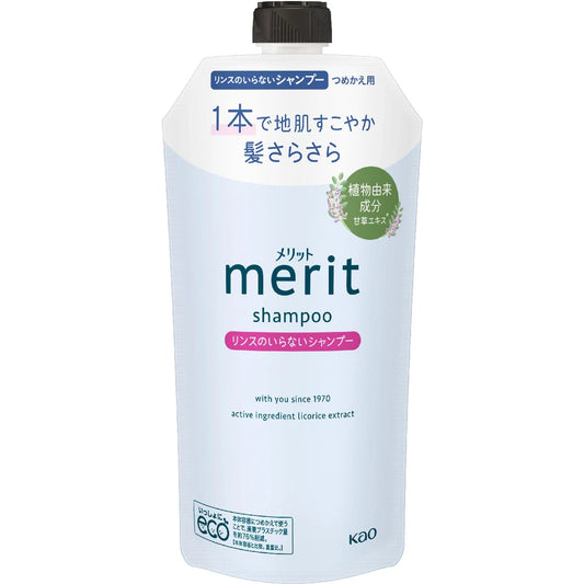 Kao Merit Rinse-Free Shampoo Refill (320ml)