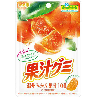 Meiji Kajyu Gummy Candy – Made with Real Fruit Juice