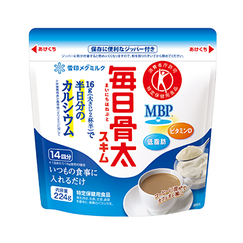 Megmilk Snow Brand Mainichi Honebuto Skim Milk Powder 224g