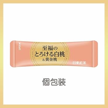 Nittoh Tea – Blissful Melting White Peach & Golden Peach (6 Tea Bags)