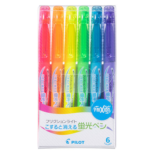 Pilot FriXion Light 6-Color Set (SFL-60SL-6C)