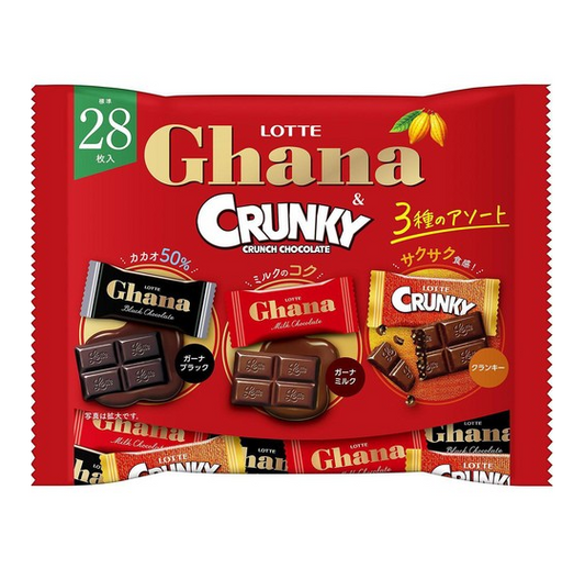 Lotte Ghana & Crunky Share Pack 105g