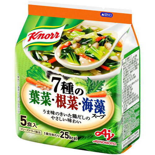 Ajinomoto Knorr 7 Vegetables & Seaweed Soup (5 servings, 34.5g)