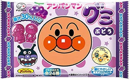 Fujiya Anpanman Gummy – Grape (6 Pieces)