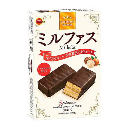 Bourbon Millefeuille Millefas (5 Pieces)