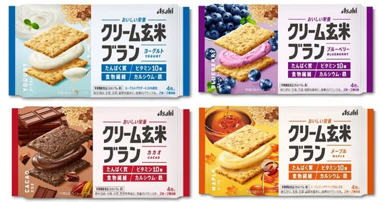 Asahi Cream Genmai Bran Nutrition Bar