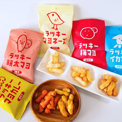 Sanma Lucky Okaki Rice Crackers 24g