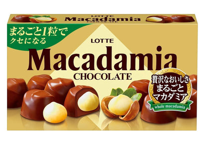 Lotte Macadamia Chocolate (9 Pieces)