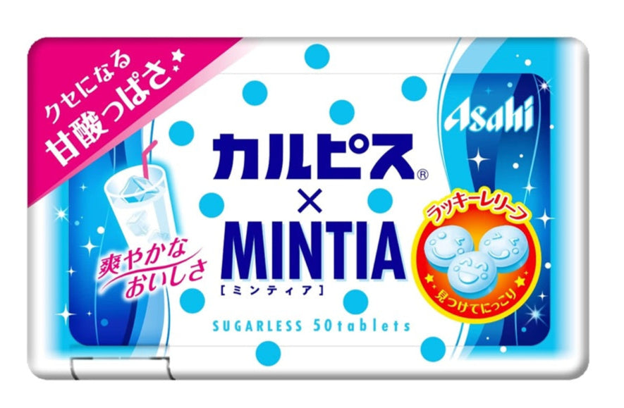 Asahi Group Foods Mintia (50 Tablets, Assorted Flavors)