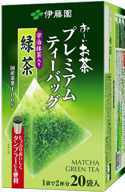Ito En Oi Ocha Premium Green Tea Bags with Uji Matcha