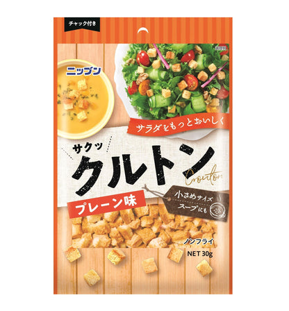 Nippn Croutons Plain Flavor 30g