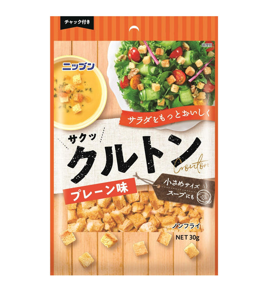 Nippn Croutons Plain Flavor 30g