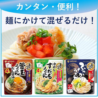Mizkan Udon Mazetsuyu (3 flavors)