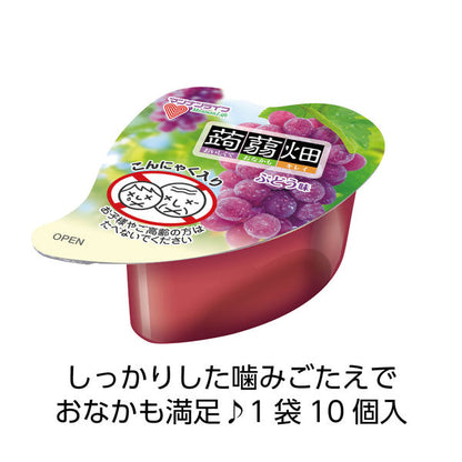 Mannankyo Konnyaku Batake Jelly (10 Cups)