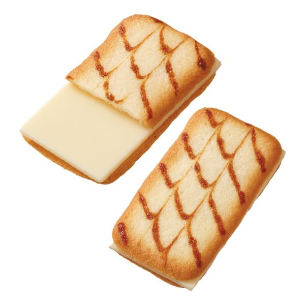 Bourbon Blancheur Chocolate Biscuits (9 Pieces)