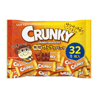 Lotte Crunky Infinite Crunch Pack 112g