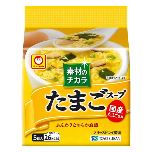 Maruchan Sozai no Chikara Soup (5 servings, 4 flavors)