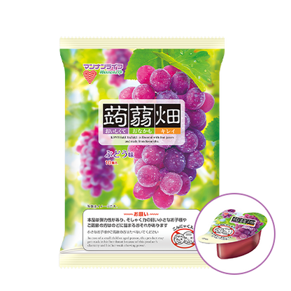 Mannankyo Konnyaku Batake Jelly (10 Cups)