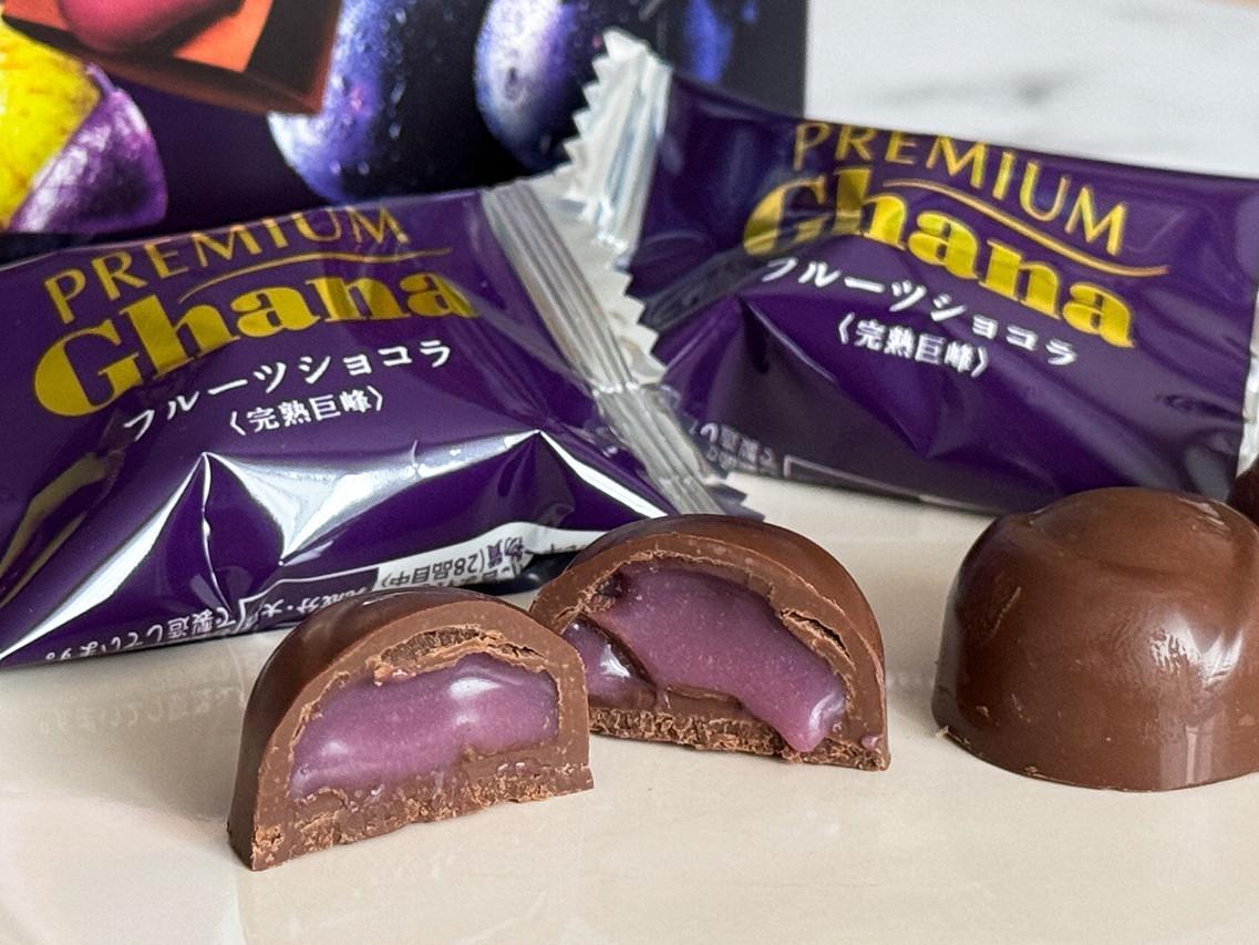 Lotte Premium Ghana – Fruit Chocolat Kanjuku Kyoho (Ripe Grape)