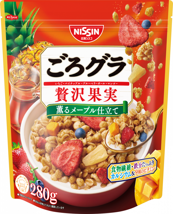 Nissin Cisco Gorogura Granola – Assorted Flavors