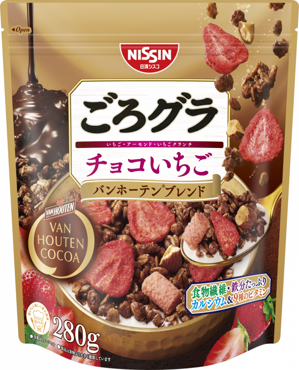 Nissin Cisco Gorogura Granola – Assorted Flavors