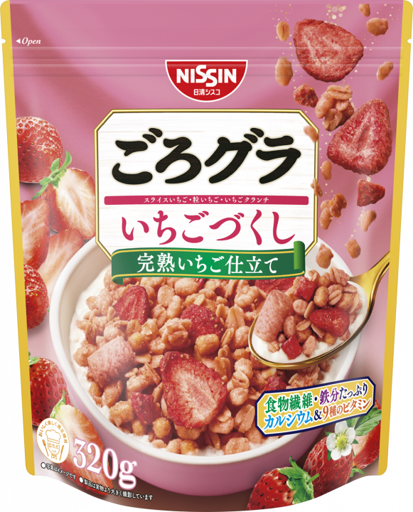 Nissin Cisco Gorogura Granola – Assorted Flavors